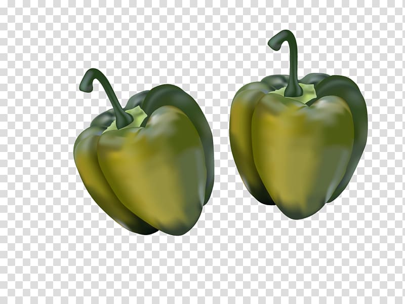 Bell pepper Chili pepper Paprika Peppers Adobe Illustrator, Bellpepper transparent background PNG clipart