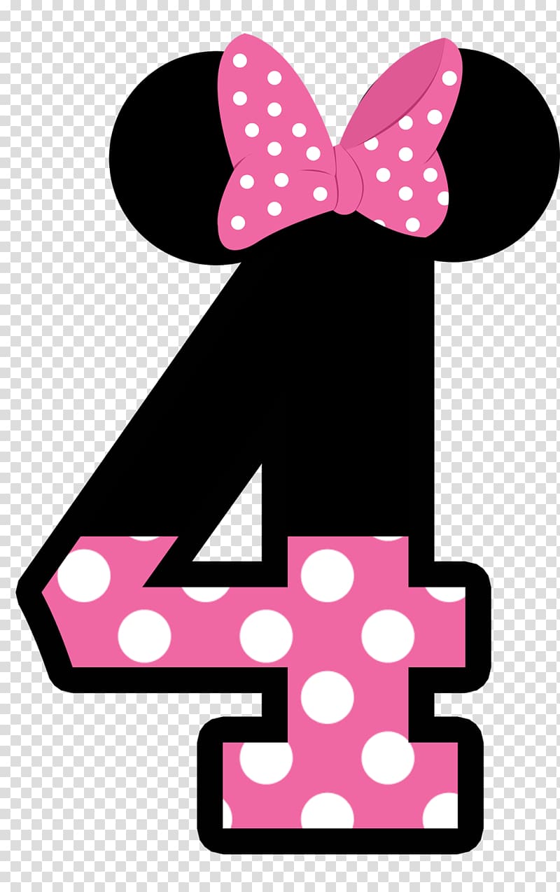 4 Minnie Mouse illustration, Minnie Mouse Mickey Mouse , MINNIE transparent background PNG clipart