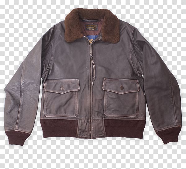 Leather jacket Flight jacket M-1965 field jacket, jacket transparent background PNG clipart