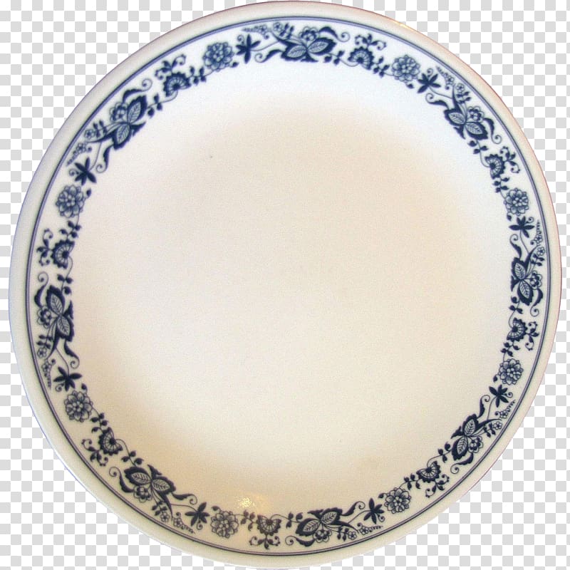 Blue Onion Corelle Brands Plate Tableware, Plate transparent background PNG clipart