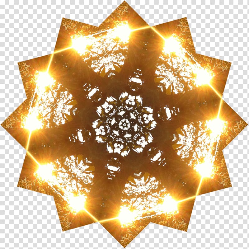 Paper Solar eclipse Origami Symmetry Kaleidoscope, creative fire transparent background PNG clipart