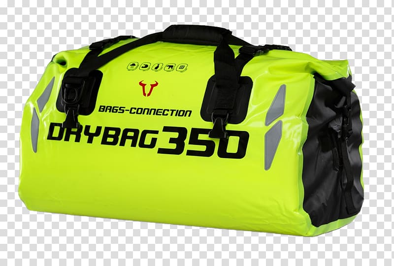 Saddlebag Motorcycle Dry bag Tarpaulin, man pulling suitcase transparent background PNG clipart