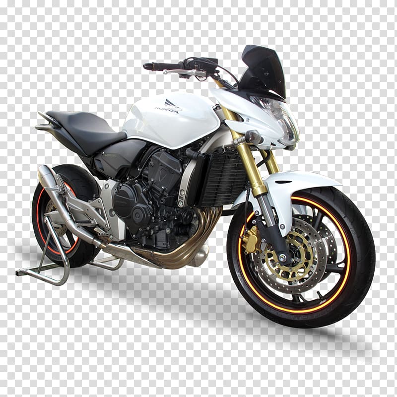 Car Exhaust system Motorcycle Honda CB600F, hornet transparent background PNG clipart