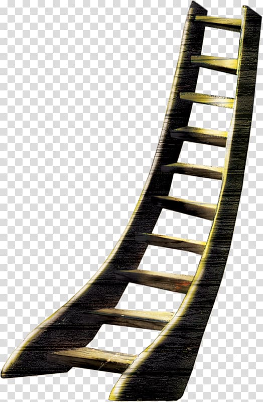 Stairs Ladder Wood, Wooden ladder transparent background PNG clipart