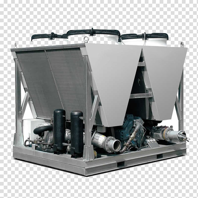 Chiller Chlorodifluoromethane Air conditioning Machine Concentrated solar power, air conditioning installation transparent background PNG clipart