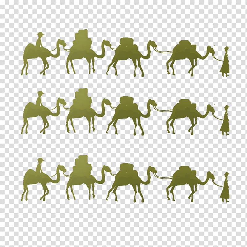 Camel One Belt One Road Initiative Horse Maritime Silk Road, Camel lot transparent background PNG clipart