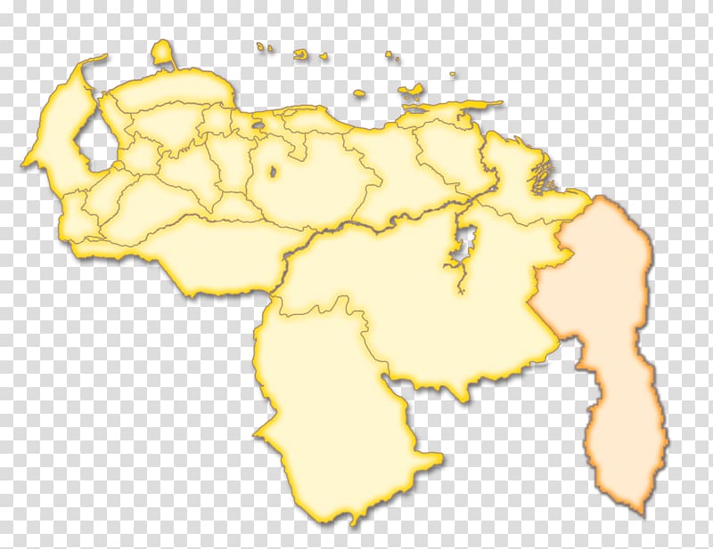 Politics of Venezuela Mapa polityczna, map transparent background PNG clipart