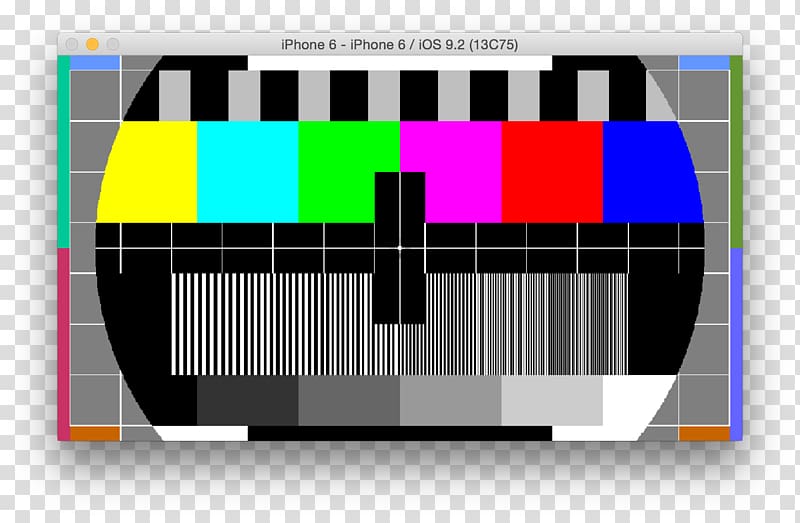 Television Test card Video Solvo 1080p, distort transparent background PNG clipart