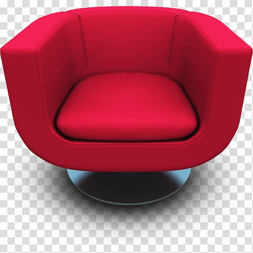 Chair Seat Furniture Icon, Modern sofa transparent background PNG clipart