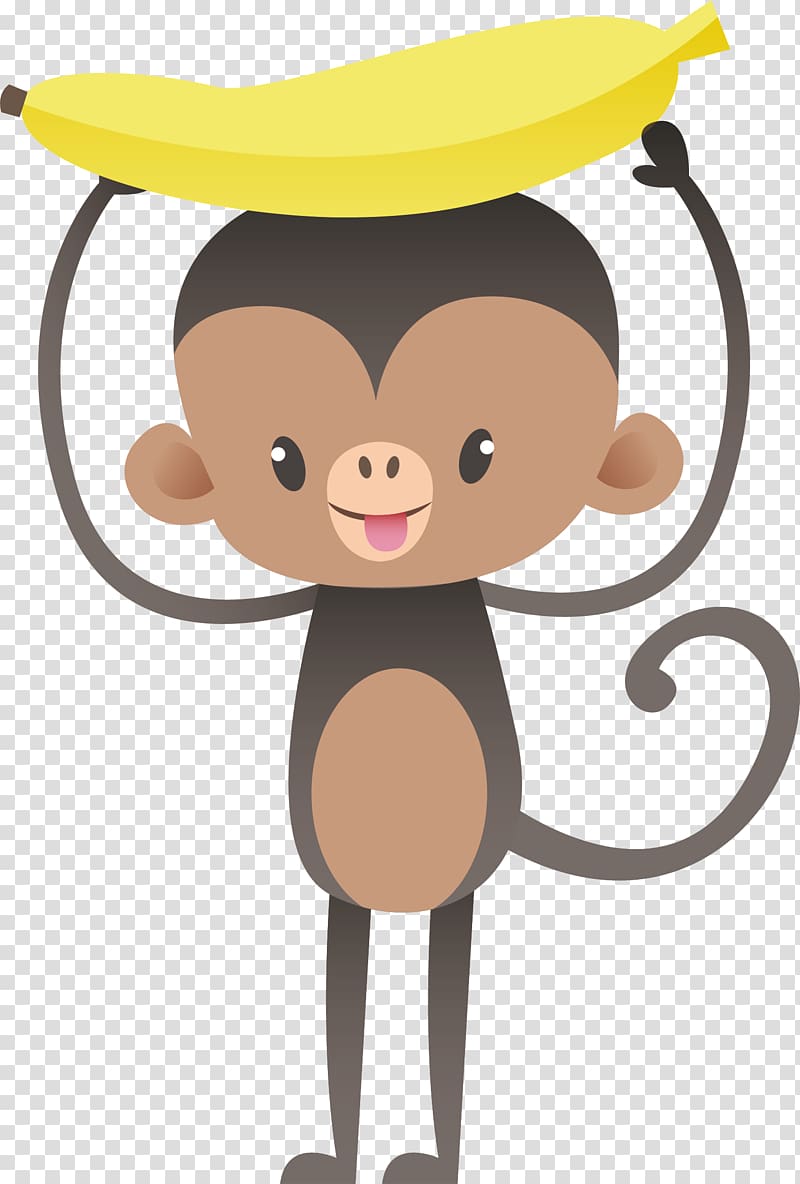 Monkey Drawing , Cartoon monkey transparent background PNG clipart