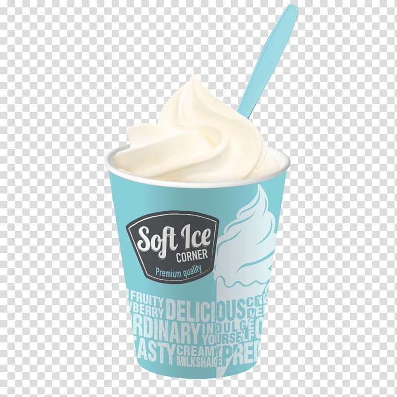 Ice cream Milkshake Soft serve Irish cream, ice cream cup transparent background PNG clipart