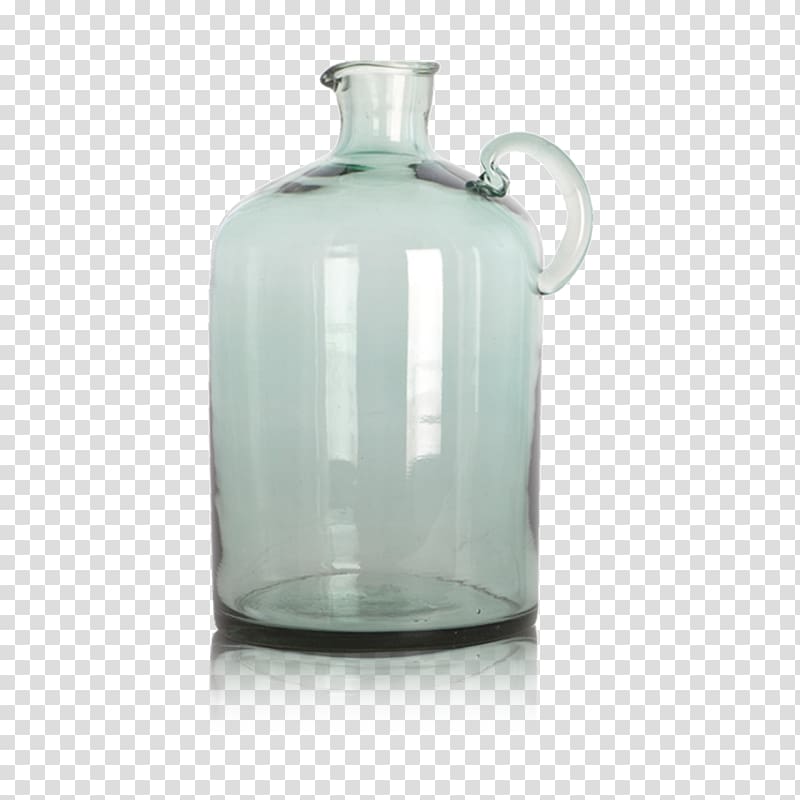 Glass bottle Vase Carafe, glass transparent background PNG clipart