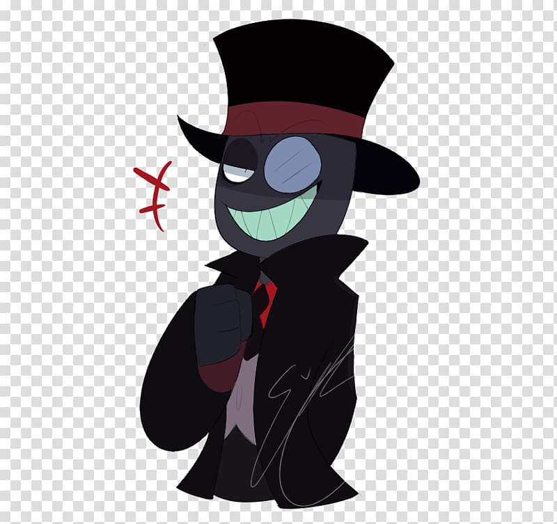 Black hat Cartoon Network Drawing Character Villain, others transparent background PNG clipart
