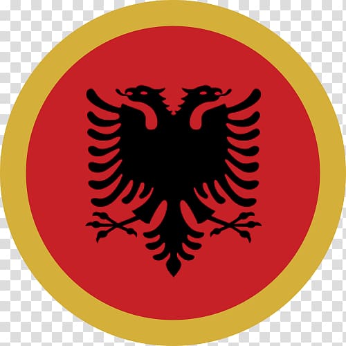 Flag of Albania National flag Double-headed eagle, Flag transparent background PNG clipart