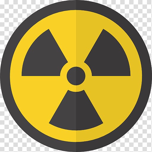 Hazard symbol Radiation Biological hazard Radioactive decay, symbol transparent background PNG clipart