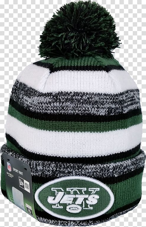 Beanie New York Jets Knit cap NFL Hat, New York jets transparent background PNG clipart