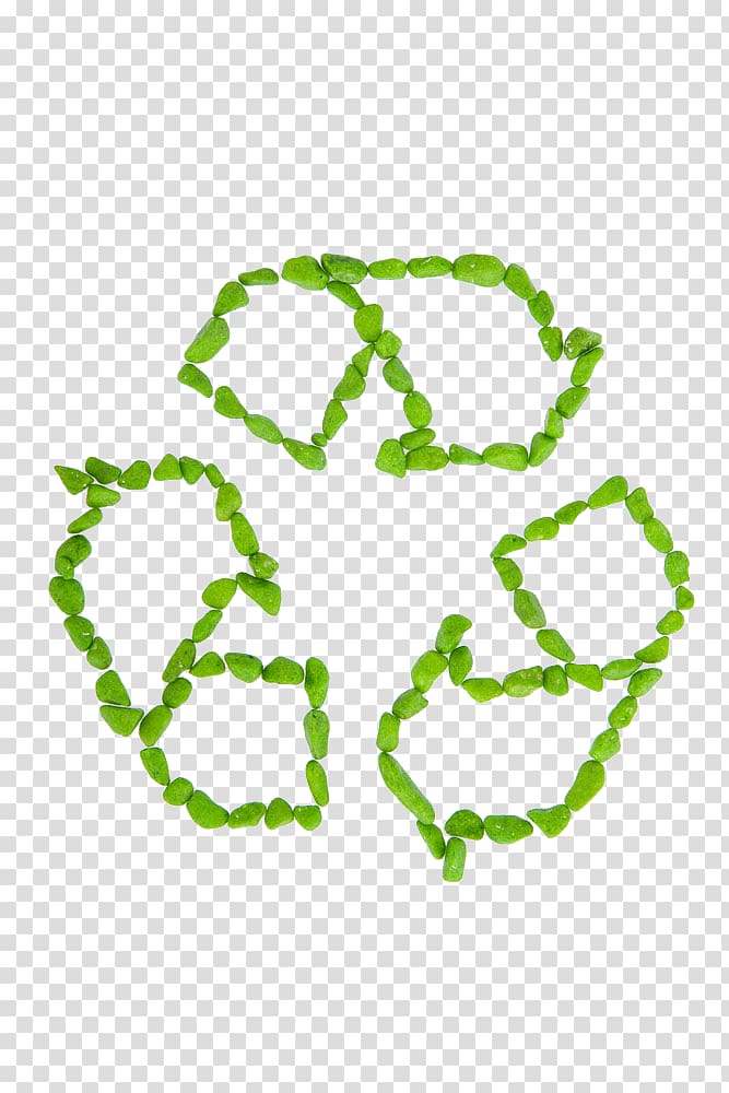 Recycling symbol Packaging and labeling Reuse, Creative green flag transparent background PNG clipart