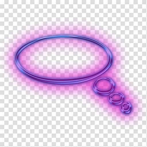 Thought Computer .com , purple Bubbles transparent background PNG clipart