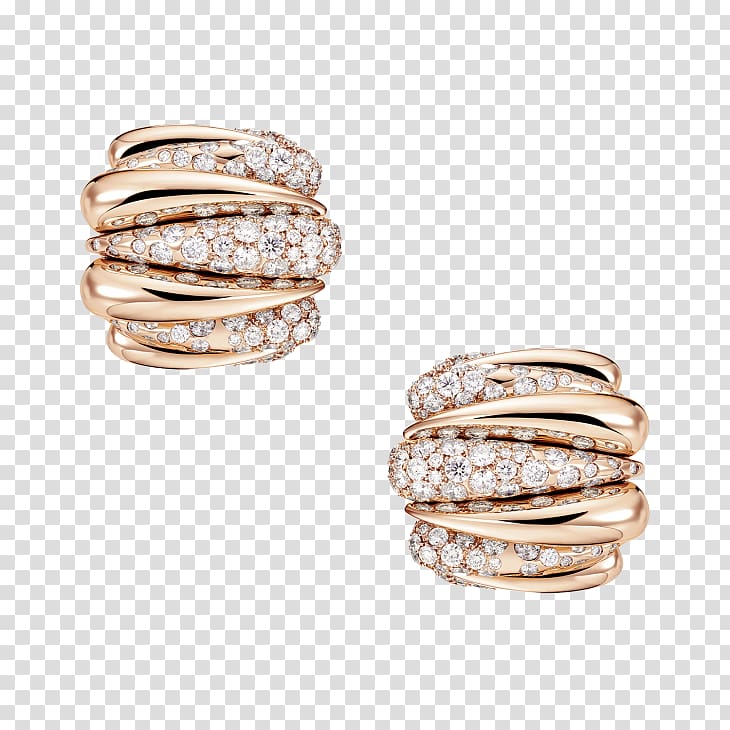 Earring Jewellery De Grisogono Diamond, ring transparent background PNG clipart