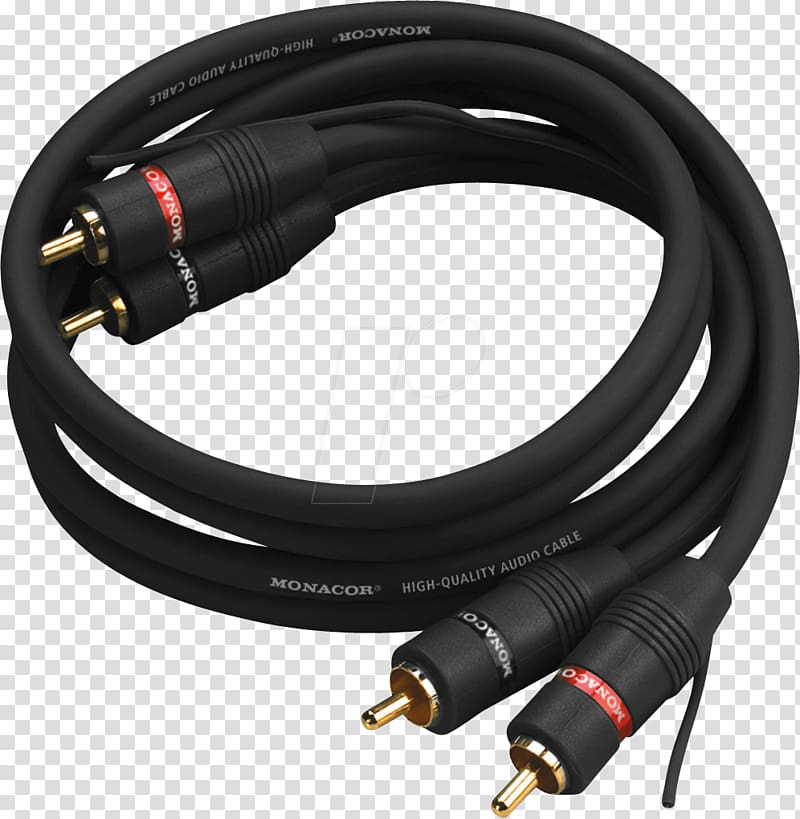 RCA connector Electrical cable Earthing system Vehicle audio High fidelity, kabel transparent background PNG clipart