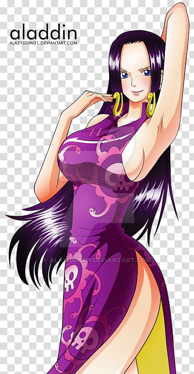 Boa Hancock One Piece Character one piece transparent background