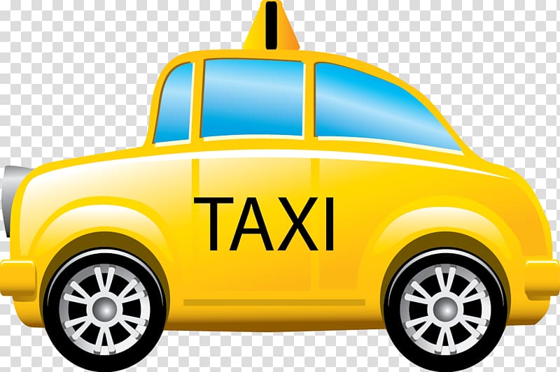 Chamonix Taxi Yellow cab , taxi transparent background PNG clipart