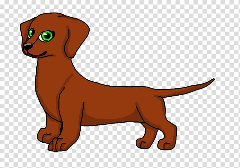 Dachshund Puppy Cartoon Dog breed , Cartoon Tounge transparent background PNG clipart