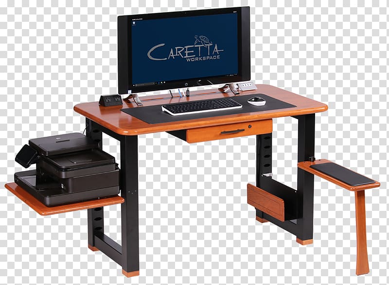Computer desk Furniture Office Bunk bed, desk accessories transparent background PNG clipart