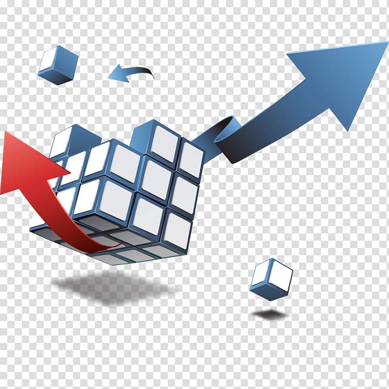 Rubiks Cube Arrow, Cube arrow transparent background PNG clipart