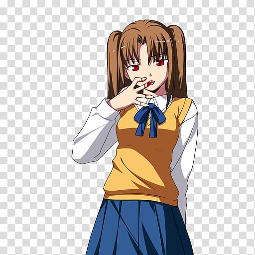 Tsukihime Melty Blood Anime Type-Moon Fate/stay night, melty blood transparent background PNG clipart