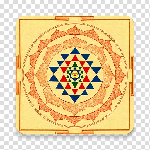 Sri Yantra Sacred geometry, symbol transparent background PNG clipart