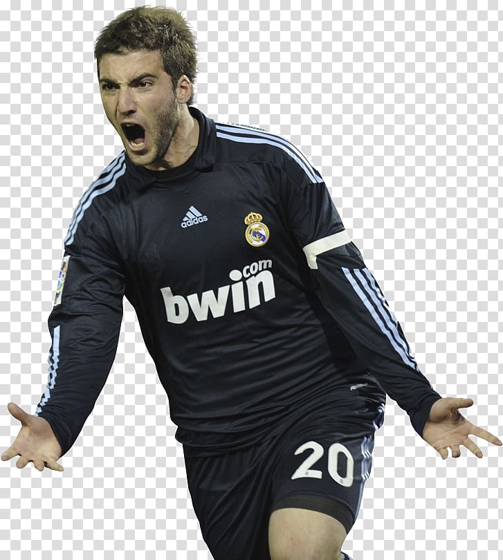 Gonzalo Higuaín T-shirt Football player Sleeve, gonzalo Higuain transparent background PNG clipart