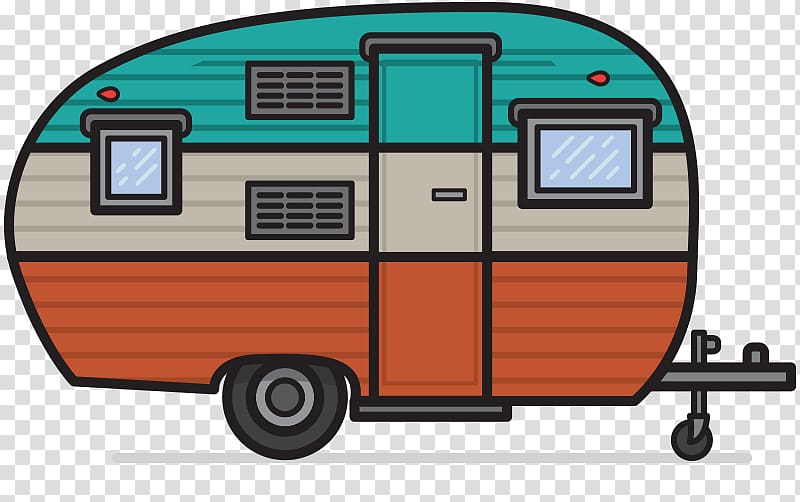 Caravan Campervans Camping , car transparent background PNG clipart
