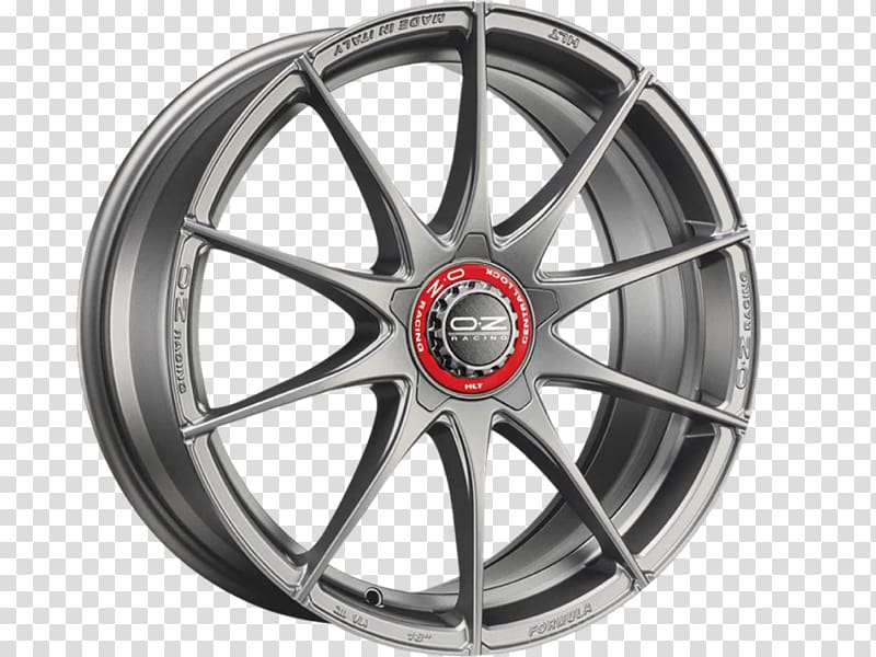 Car OZ Group Alloy wheel Rim, car transparent background PNG clipart