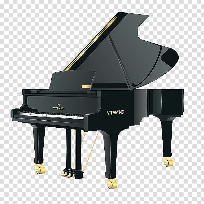 Grand piano Musical instrument, piano transparent background PNG clipart
