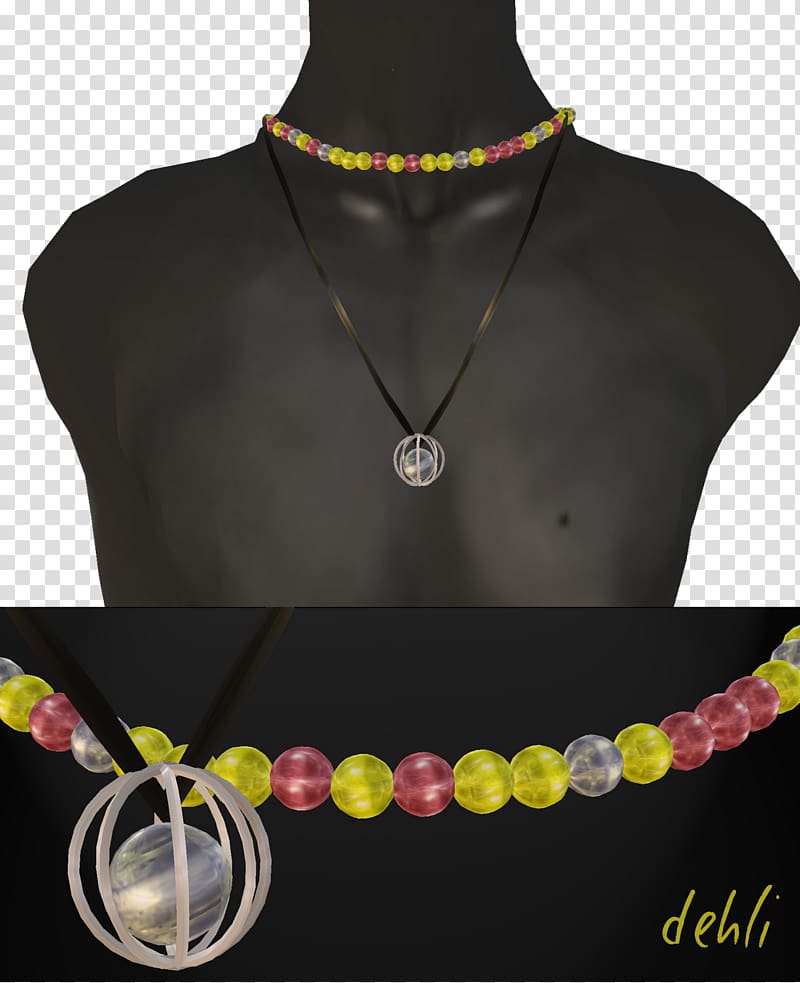 Necklace Bead Chain, necklace transparent background PNG clipart