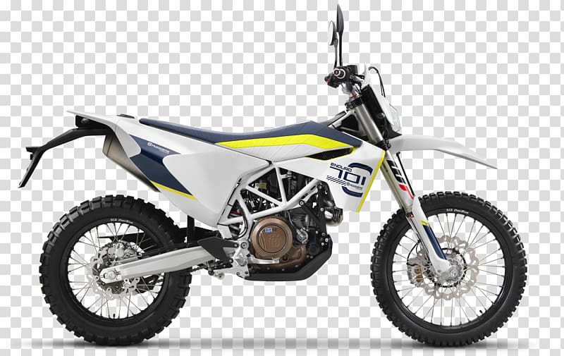 Enduro motorcycle Husqvarna Motorcycles Single-cylinder engine, motorcycle transparent background PNG clipart