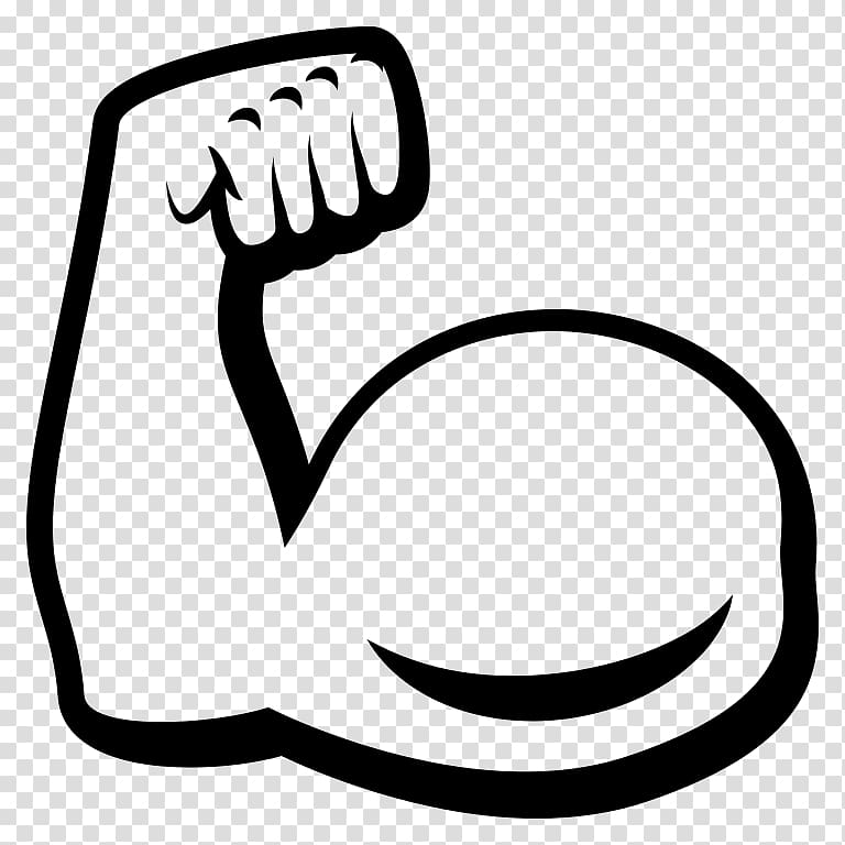 Emoji Arm Smile , arm muscle transparent background PNG clipart