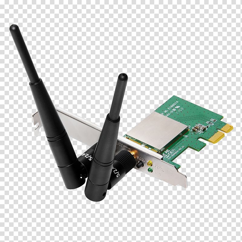 Network Cards & Adapters PCI Express Wireless network interface controller Conventional PCI, others transparent background PNG clipart