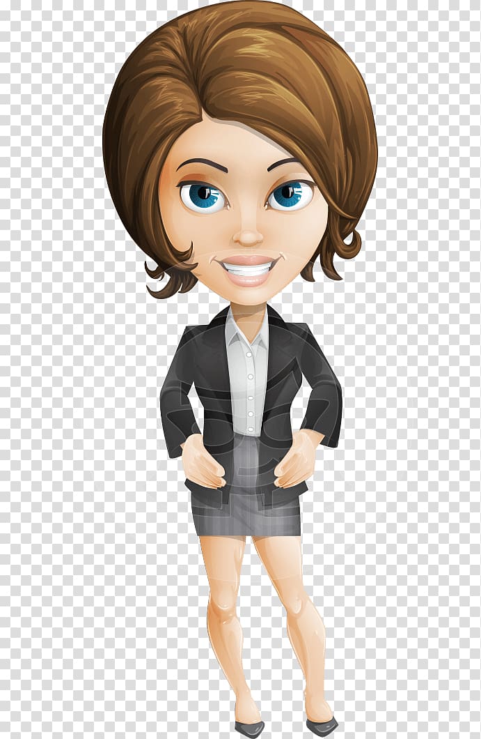 Adobe Character Animator Cartoon Animated film, Lady Cartoon transparent background PNG clipart