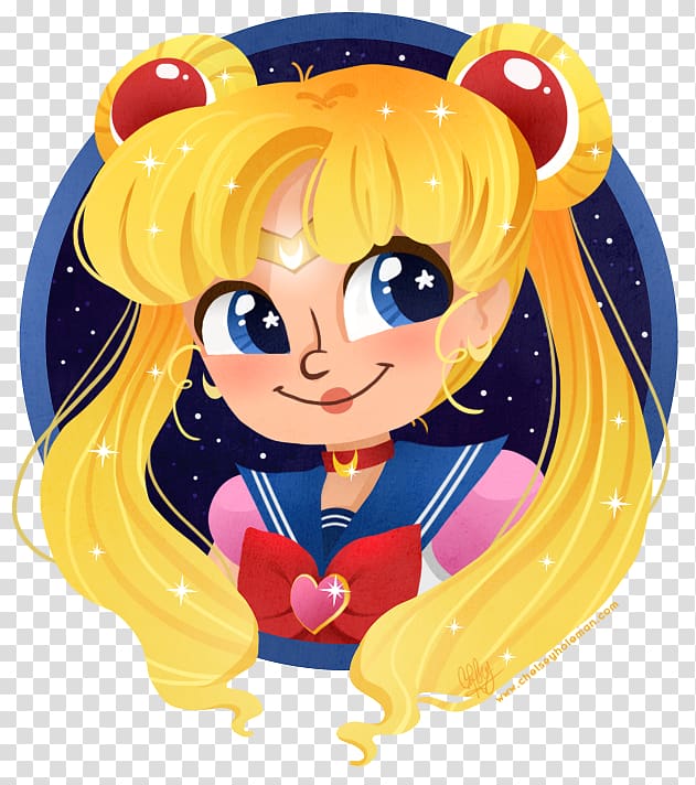Mangaka Sailor Moon Codename: Sailor V Chibi, others transparent background PNG clipart