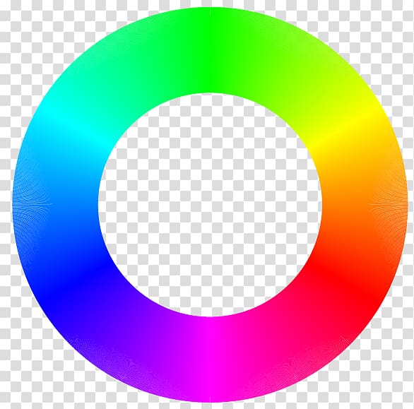 Color wheel Circle Complementary colors Blue, Solution transparent background PNG clipart