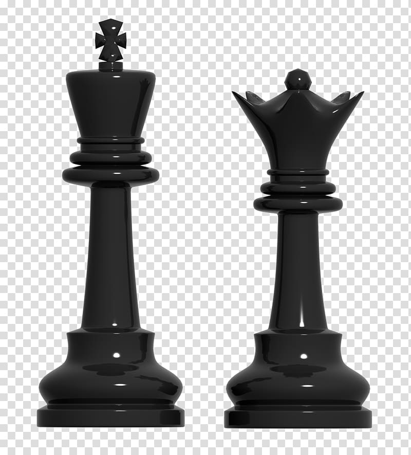 black king and queen chess pieces, Chess piece Staunton chess set Chessboard, Chess transparent background PNG clipart