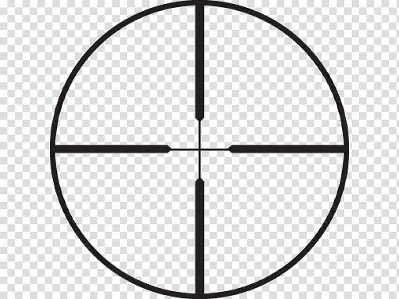 Telescopic sight Reticle Leupold & Stevens, Inc. Rifle Sniper, Target transparent background PNG clipart
