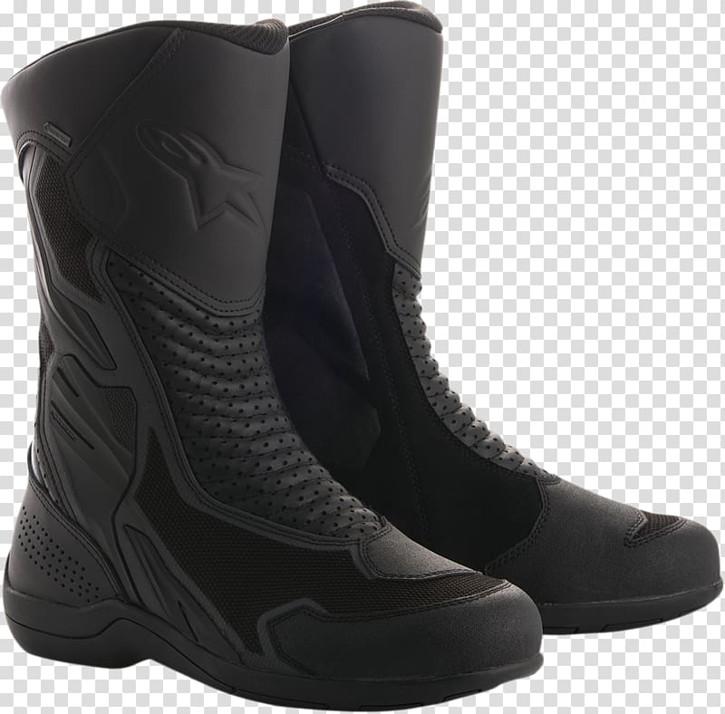 Gore-Tex Alpinestars Motorcycle boot, boot transparent background PNG clipart