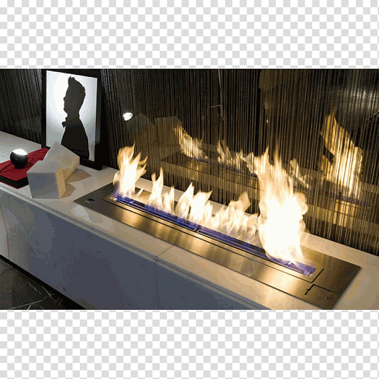 Bio fireplace Ethanol fuel Fire pit, fire transparent background PNG clipart