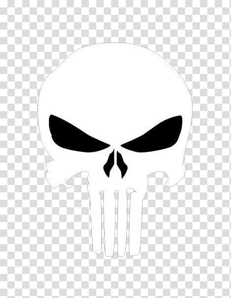 Punisher Nose Human skull symbolism Character, nose transparent background PNG clipart