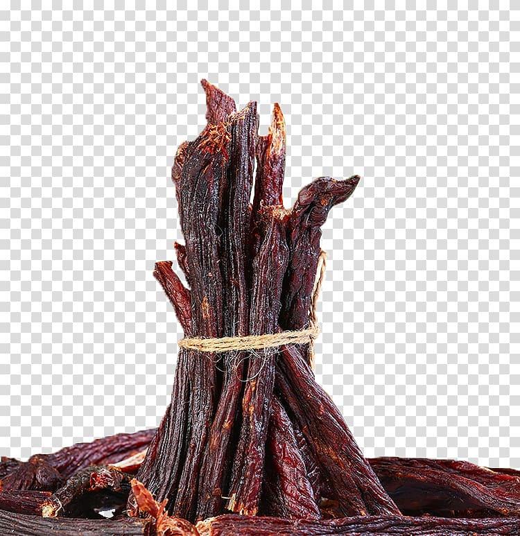 Bakkwa Jerky Gravy Ham Beef, A bunch of beef jerky transparent background PNG clipart