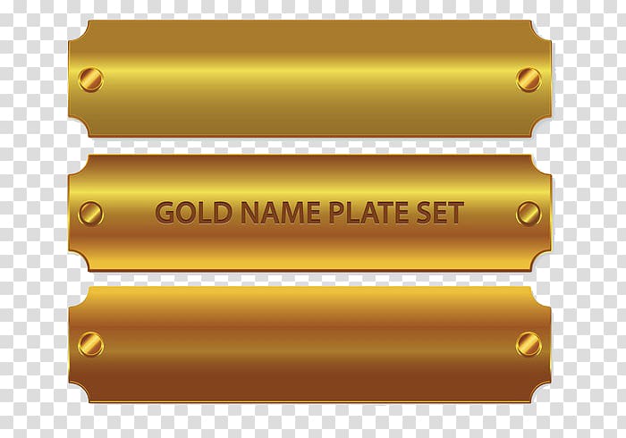 Name Plates & Tags Name tag Commemorative plaque, others transparent background PNG clipart