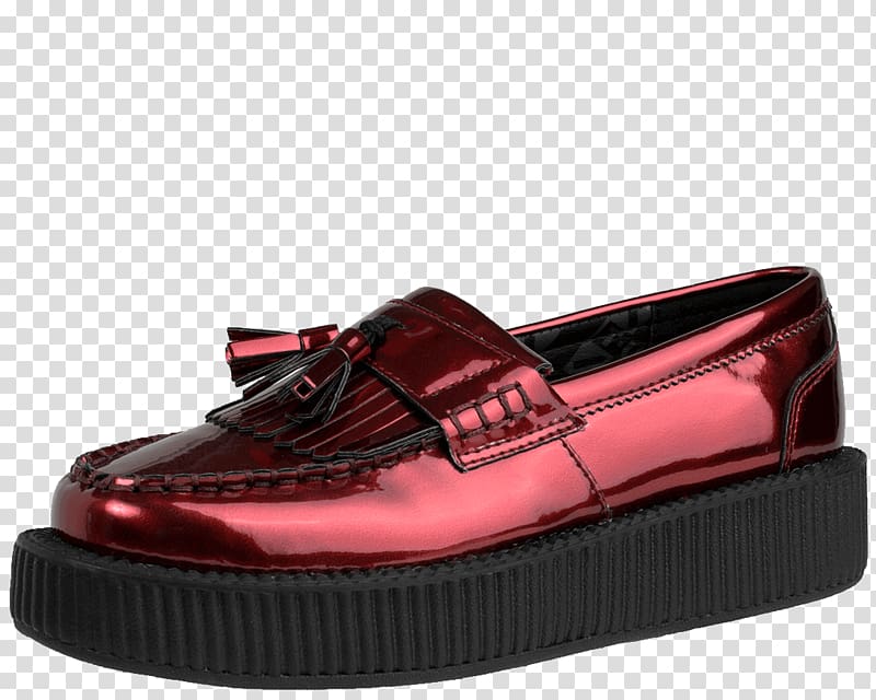 Slip-on shoe T.U.K. Shoes VIVA LO SOLE Footwear, Spotted Black Sperry Shoes for Women transparent background PNG clipart